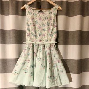 LC Lauren Conrad Floral Spring Dress